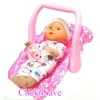Rocking Cradle Dolls 2 in 1 Along Car Seat